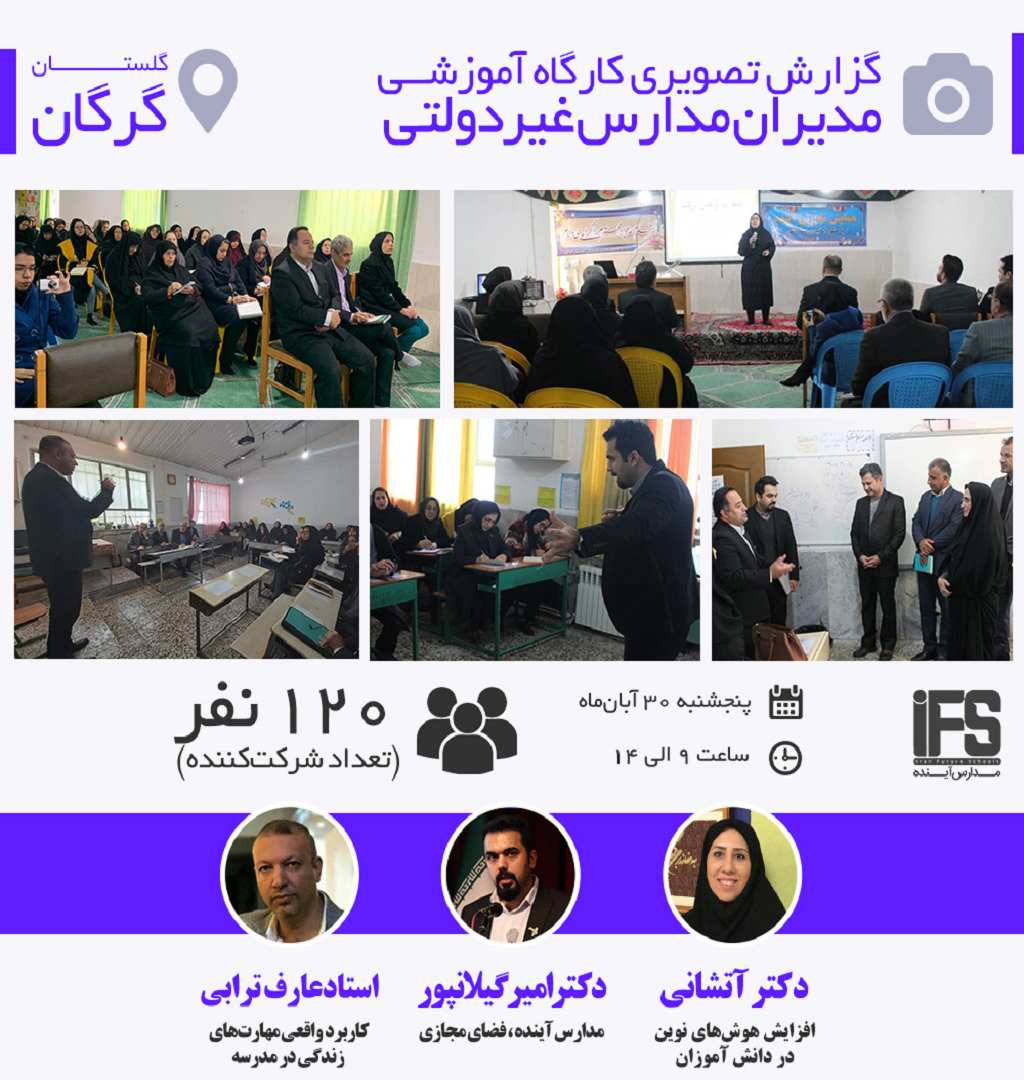 گزارش تصویری کارگاه آموزشی IFS در شهرهای ساری و گرگان (تور شمال کشور IFS )